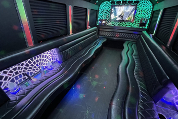 Gary Limo Bus Interior